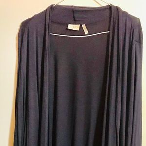 Navy Blue Plus Size Shrug